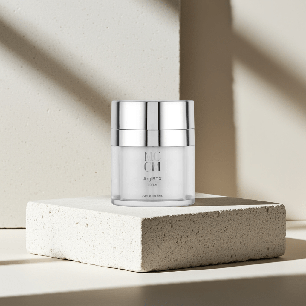 Facial Lines. ArgiBTX Cream - Medical Cosmetics - Medical Cosmetics