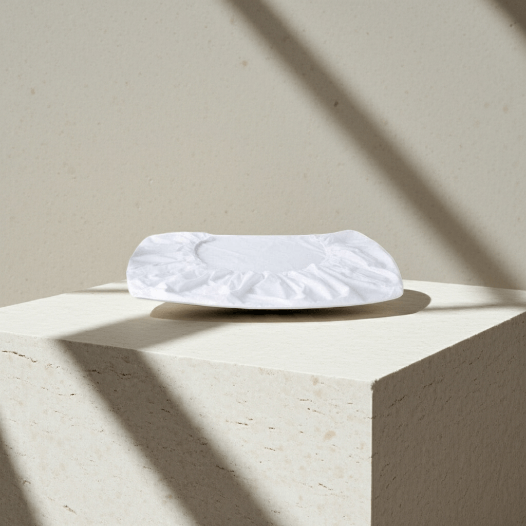 Pollié - Funda Camilla Tergal Blanca Profesional - Pollié