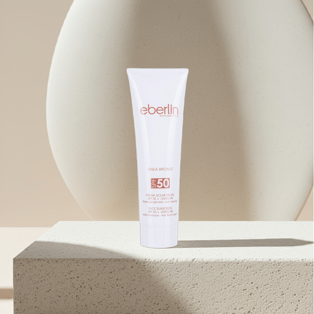 Crema Solar Facial SPF50 - Bronze de Eberlin - Eberlin
