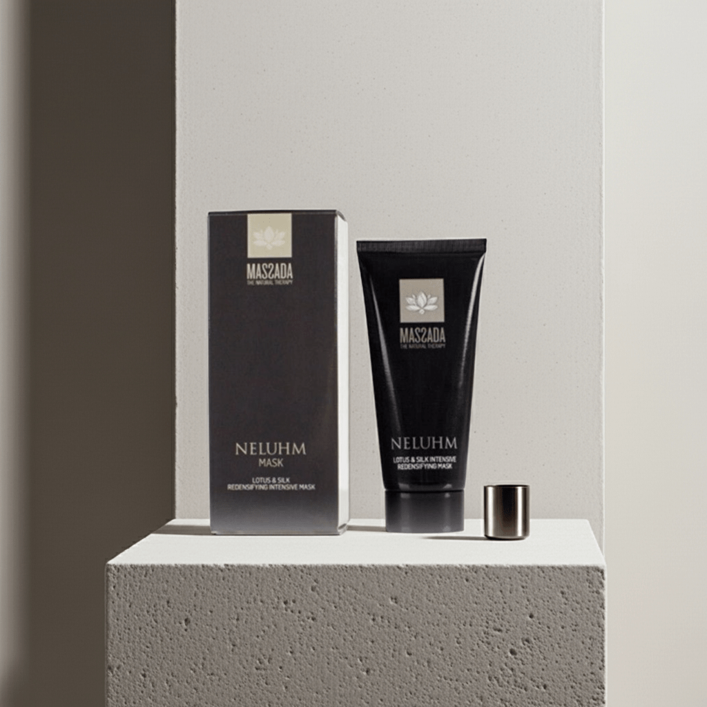 Facial Antiaging. Neluhm. Lotus & Silk Redensifying Intesive Mask - Massada - Massada