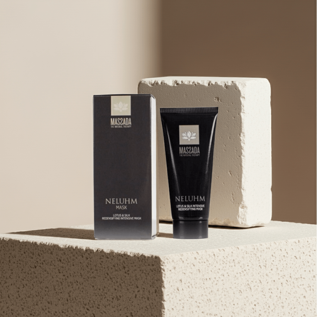 Facial Antiaging. Neluhm. Lotus & Silk Redensifying Intesive Mask - Massada - Massada