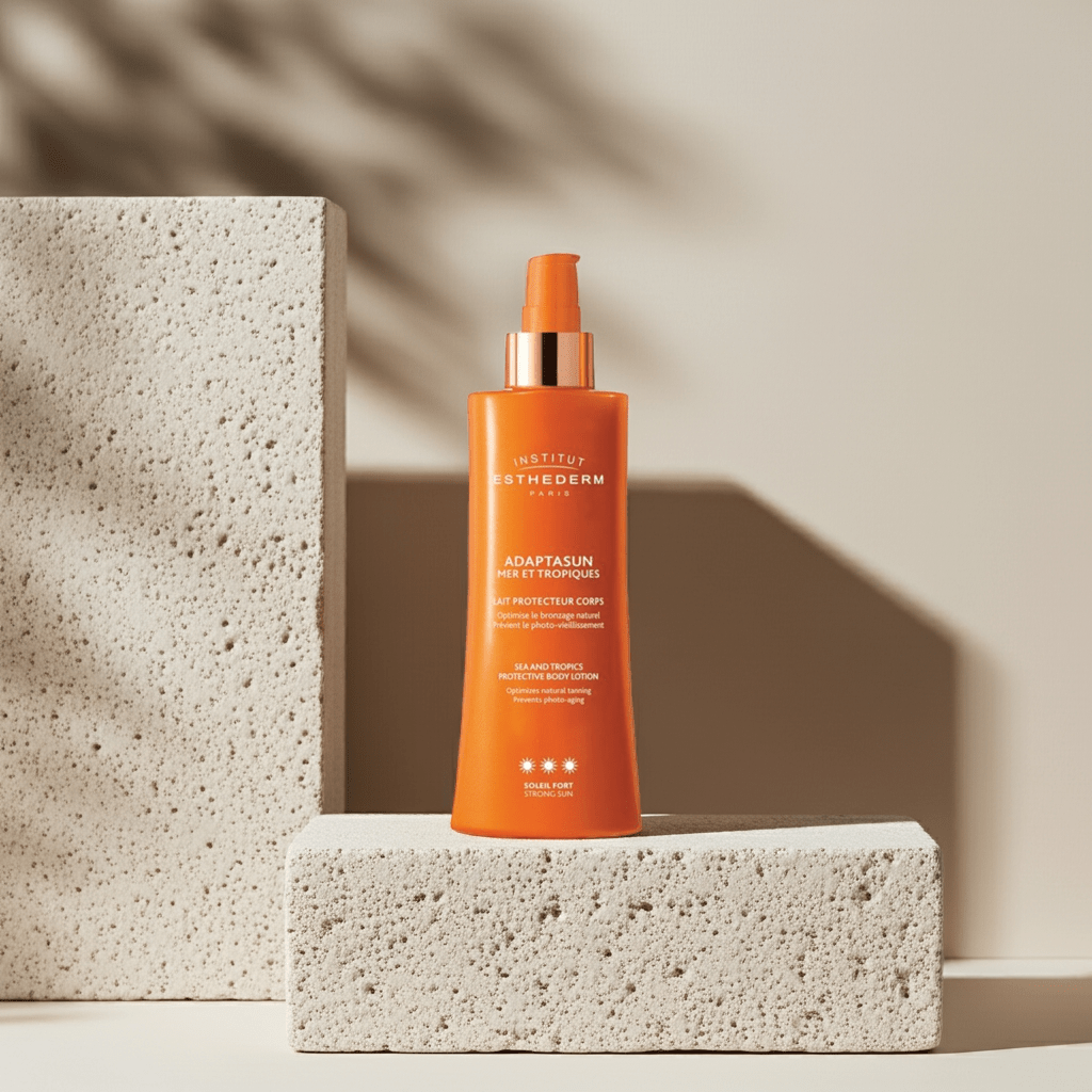 Adaptasun. Leche Corporal Normales Sol Fuerte - INSTITUT ESTHEDERM - Institut Esthederm