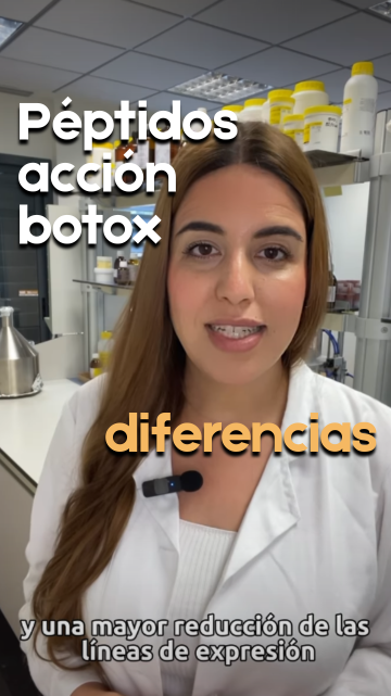 Diferencia entre los péptidos con acción botox
