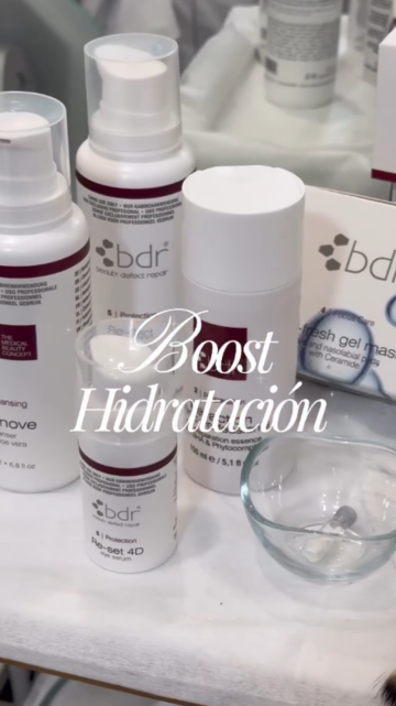 Tratamiento boost hidratación BDR