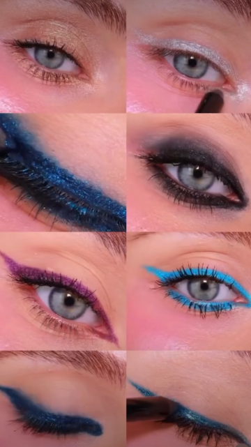 METALLIC EYE LINER LONG-LASTING