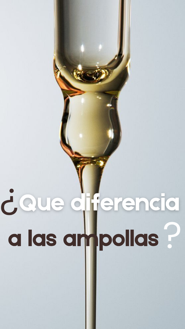Diferencias entre las ampollas y el resto de nuestros productos