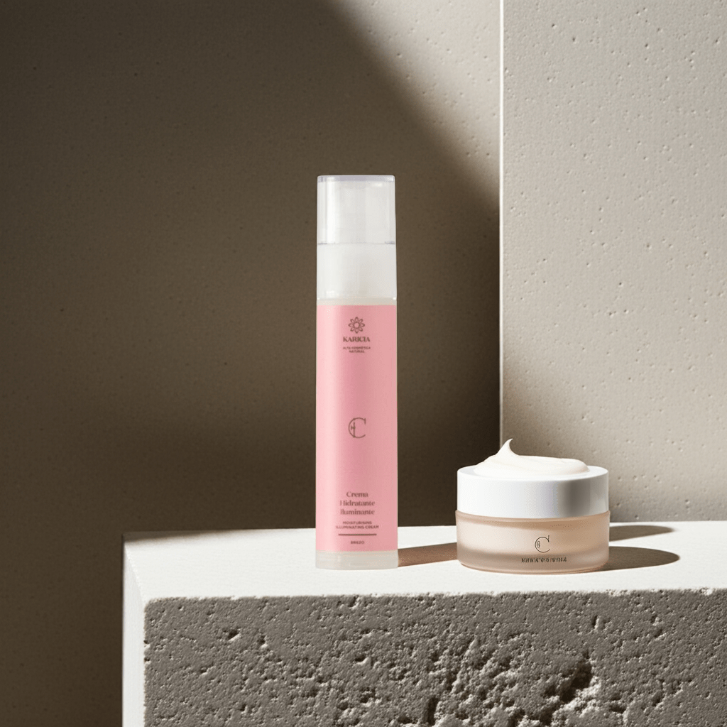 Cuidado Facial. Crema Hidratante Iluminante Brezo - Karicia - Karicia