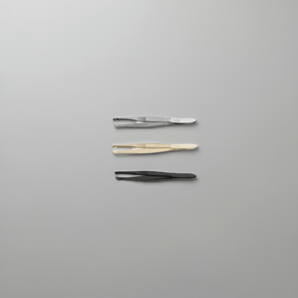 Pollié - Pinzas de Depilar Punta Testa Profesional - Pollié