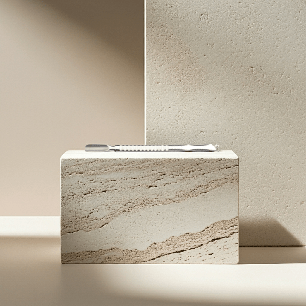 Pollié - Empujador cutículas acero inoxidable Profesional - Pollié