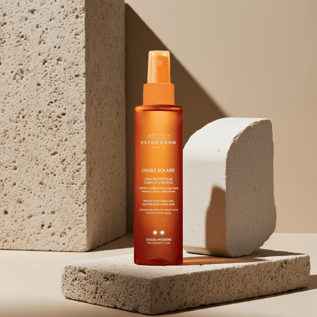 Adaptasun. Aceite Solar Sol Moderado - INSTITUT ESTHEDERM - Institut Esthederm