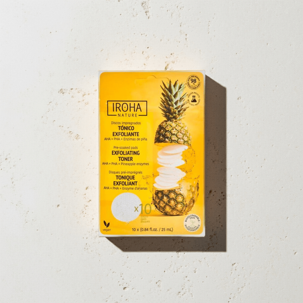 Discos impregnados. Tónico Exfoliante - IROHA NATURE - Iroha Nature