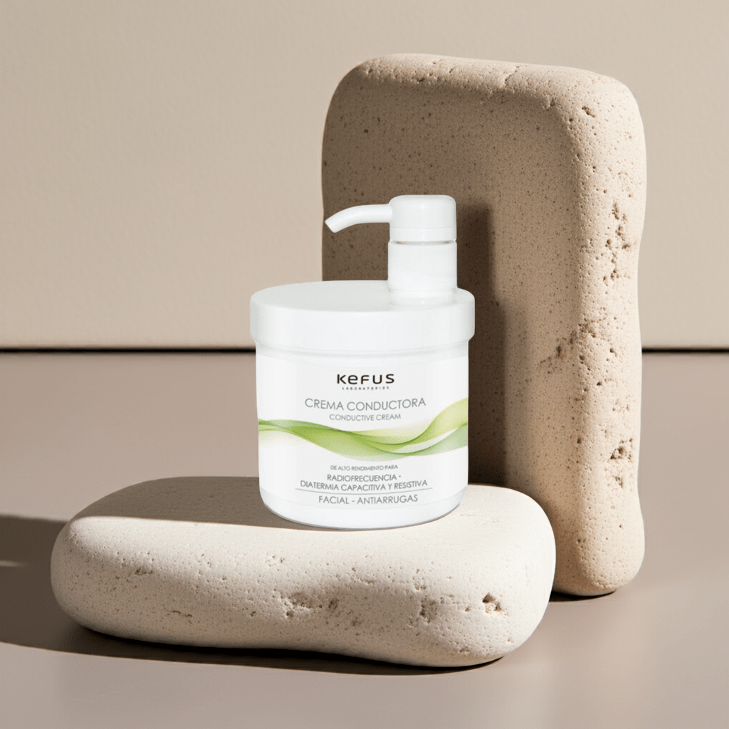 Kefus – Crema Conductora Radiofrecuencia Facial Anti - arrugas Profesional - Kefus
